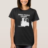 T-shirt Zero forks given  2 (Devant)