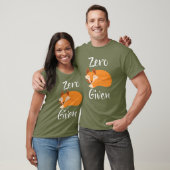 T-shirt Zero Fox Donné Attitude La Plus Coolle T Chemise (Unisexe)