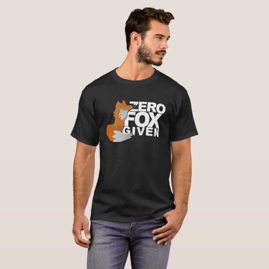 T-shirt Zero Fox Given  Fox  Gag (Devant entier)