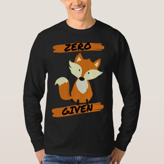 T-shirt Zero Fox Given  Pun (Devant)
