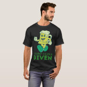 T-shirt Zero Lucks Given  St Patrick s Day St Paddys Day   (Devant entier)