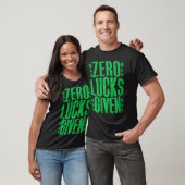 T-shirt Zero Lucky Donné Shamrock Irlandais Lucky St patri (Unisexe)
