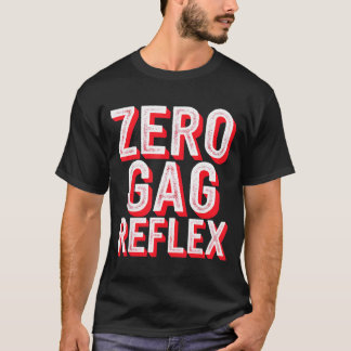T-shirt Zéro Réflexe Nauséeux, Mème Drôle de Fête de Bache