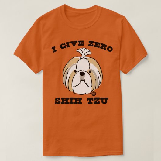 T-SHIRT ZERO SHIH TZU (Design devant)