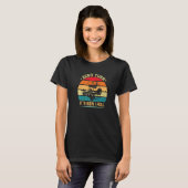 T-shirt Zéro Virage C'est Comment Je Roule Tondeuse à Gazo (Devant entier)
