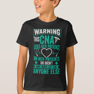 T-shirt Zertifizierte Pflegeistentin Geschenk Cna Nurse -