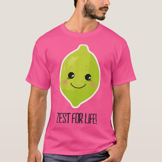 T-shirt Zest for Life (Devant)