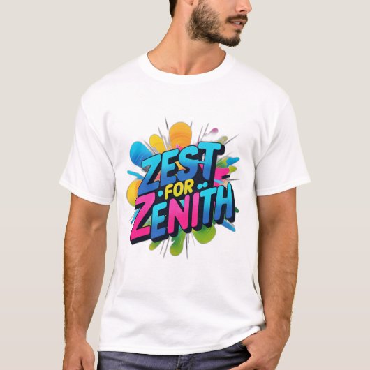 T-shirt Zest pour Zénith (Devant)
