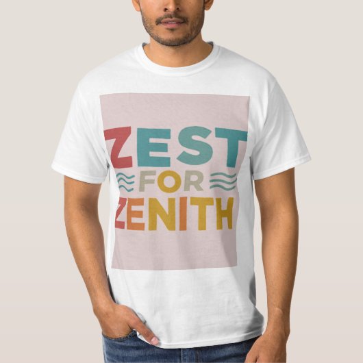 T-shirt Zest pour Zénith (Devant)