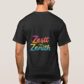 T-shirt Zest pour Zénith (Dos)