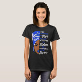 T-shirt Zeta Phi Beta Sorority Black Women Pride Melanin A (Devant entier)