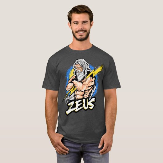 T-shirt Zeus (Devant entier)