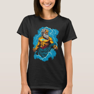 T-shirt Zeus grec Mythologie Dieu d'Olympe
