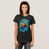T-shirt Zeus grec Mythologie Dieu d'Olympe (Devant entier)
