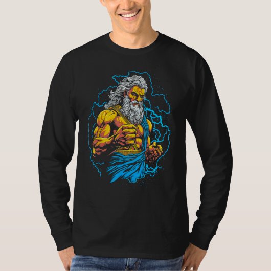 T-shirt Zeus Greek Mythology Jupiter (Devant)
