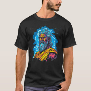 T-shirt Zeus Mythologie Grecque Dieu de tous les Dieux