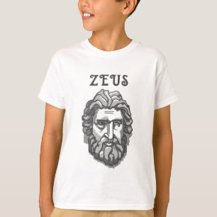 T-shirt Zeus, roi des dieux olympiques