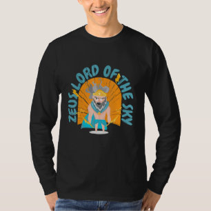 T-shirt zeus seigneur dieu du tonnerre lance lancer