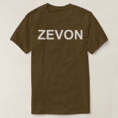 T-SHIRT ZEVON (Design devant)