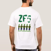 T-shirt ZF5 beaucoup Zs (image d'inversion) (Dos)