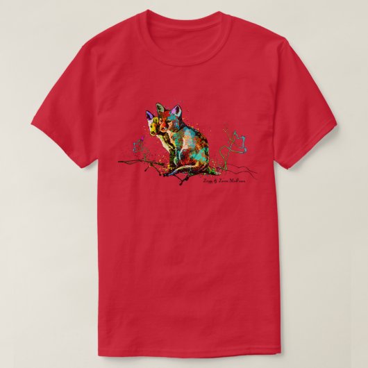 T-shirt Ziggy Et Zorro McFoxes (Design devant)