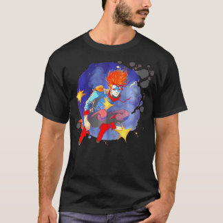 T-shirt Ziggy Flotte Dans Stardust Music Inspiré Spaceman