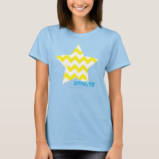 T-shirt ZigZag Jaune 3 (Devant)