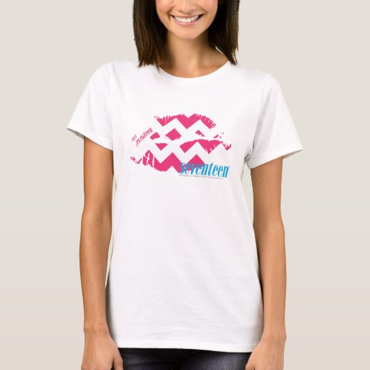 T-shirt ZigZag Magenta (Devant)