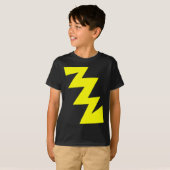 T-shirt ZigZag - Rouge (Devant entier)