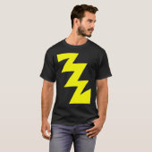 T-shirt ZigZag - Rouge (Devant entier)