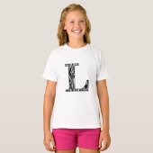 T-shirt Zilly Zebra L (Devant entier)