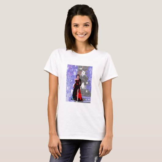 T-shirt  Zima I LeeMariie's creative designs (Devant entier)