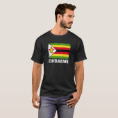 T-shirt Zimbabwe Drapeau Soutien Zimbabwe Personnes Femmes (Devant entier)