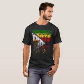 T-shirt Zimbabwe Roots Zimbabwe Pride Drapeau (Devant entier)