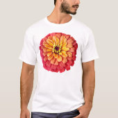 T-shirt Zinnia dans les tons d'orange (Devant)