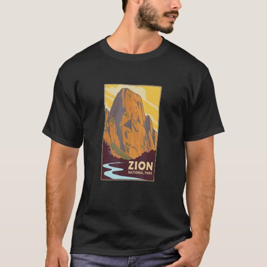 T-shirt Zion National Park (Devant)