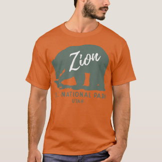 T-shirt Zion National Park Bear XO4U Original