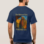T-shirt Zion National Park - Narrows & Angels Landing - 1 (Dos)