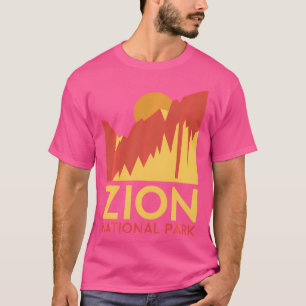 T-shirt Zion National Park Shirt - Randonnée de camping ex