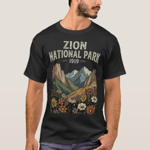 T-shirt Zion National Park Utah Nature Amateur Vintage