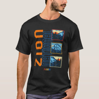 T-shirt Zion National Park Wildlife Exdoor Trip Adventure