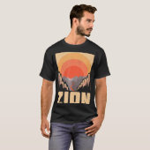 T-shirt Zion Parc National Marchandises Zion Randonnée Sou (Devant entier)