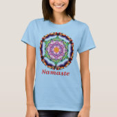 T-shirt Zionesque Namaste Kaleidoscope (Devant)