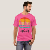 T-shirt Zip de randonneur (Devant entier)