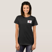 T-shirt Zip Jogger en polaire féminin avec drapeau de Flor (Devant entier)