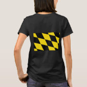 T-shirt Zip Jogger en polaire féminin avec drapeau de Muni (Dos)