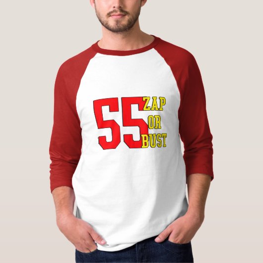 T-shirt Zip to Zap 55e anniversaire (Devant)