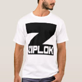 T-Shirt Ziplok - Logo Noir (Devant)