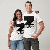 T-Shirt Ziplok - Logo Noir (Unisexe)