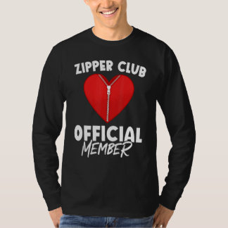 T-shirt Zipper Club Open Heart Surgery Recovery